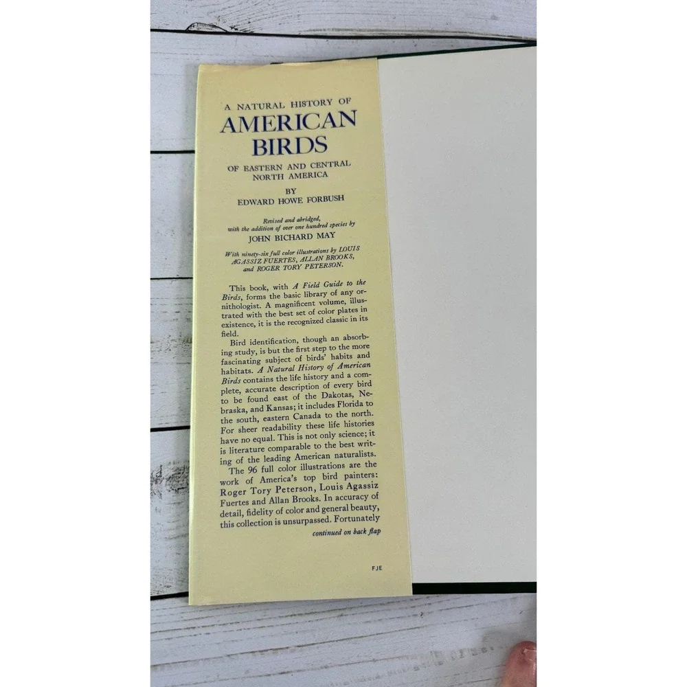 American Birds Forbush & May Bramhall House Illustrated Natural History